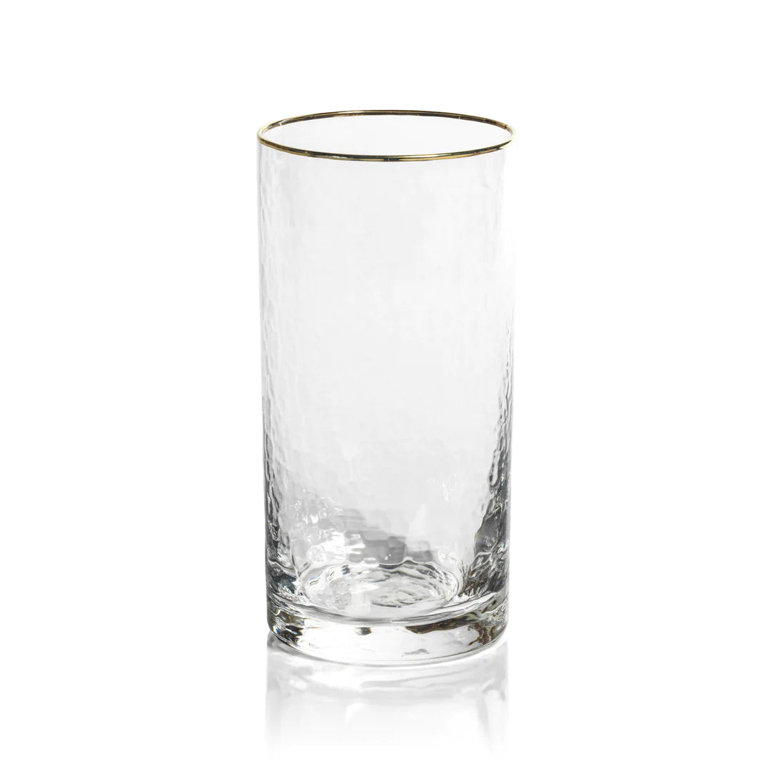Negroni Hammered Glassware