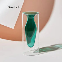 Load image into Gallery viewer, Nordic Hydroponic Colored Glass Vase
