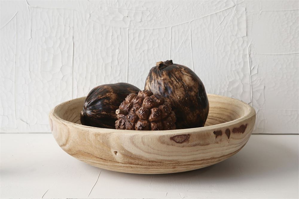 Decorative Paulownia Wood Bowl