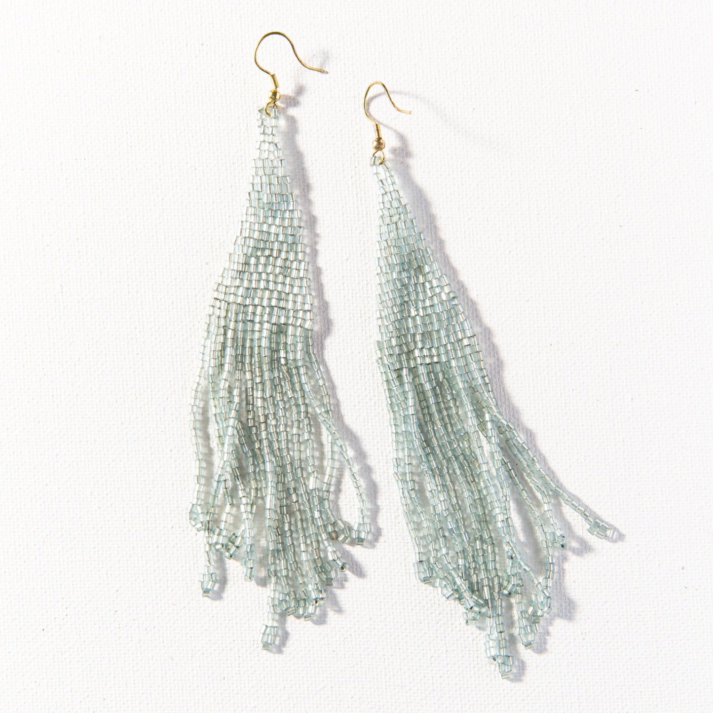 Fringe Iridescent Earrings