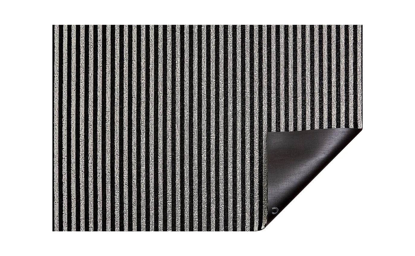 Breton Stripe Indoor/Outdoor Shag Floor Mat
