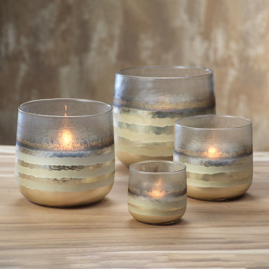 White Smoke Candleholder