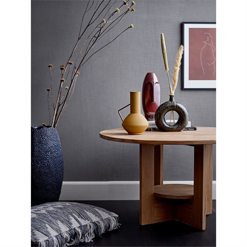 Stoneware Decorative open View Circle Vase