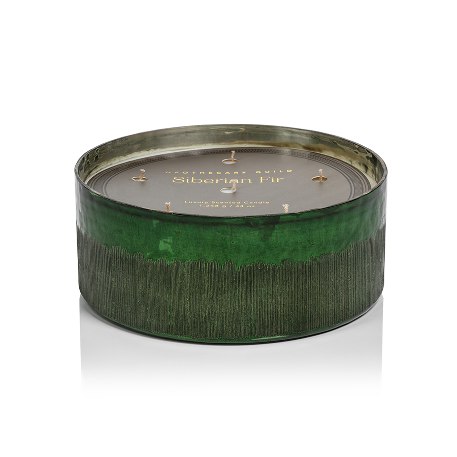 Antique Green Siberian Fir Candle