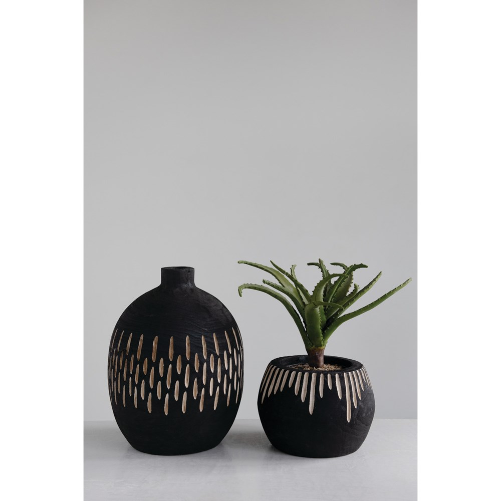 Paulownia Wood Planter