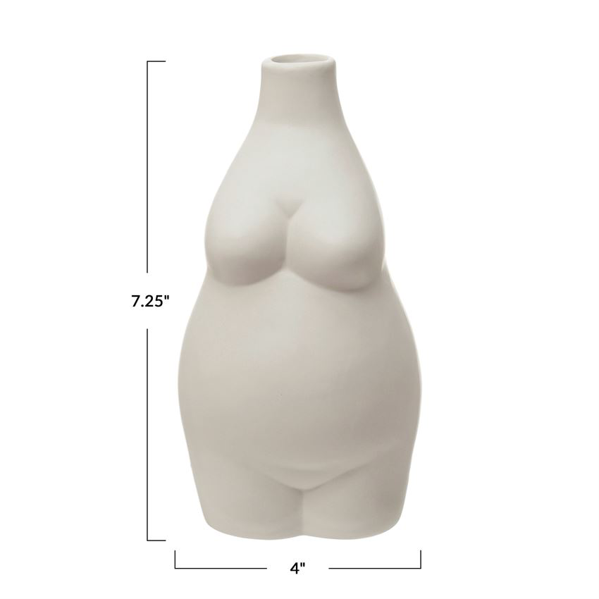 Stoneware Body Vase