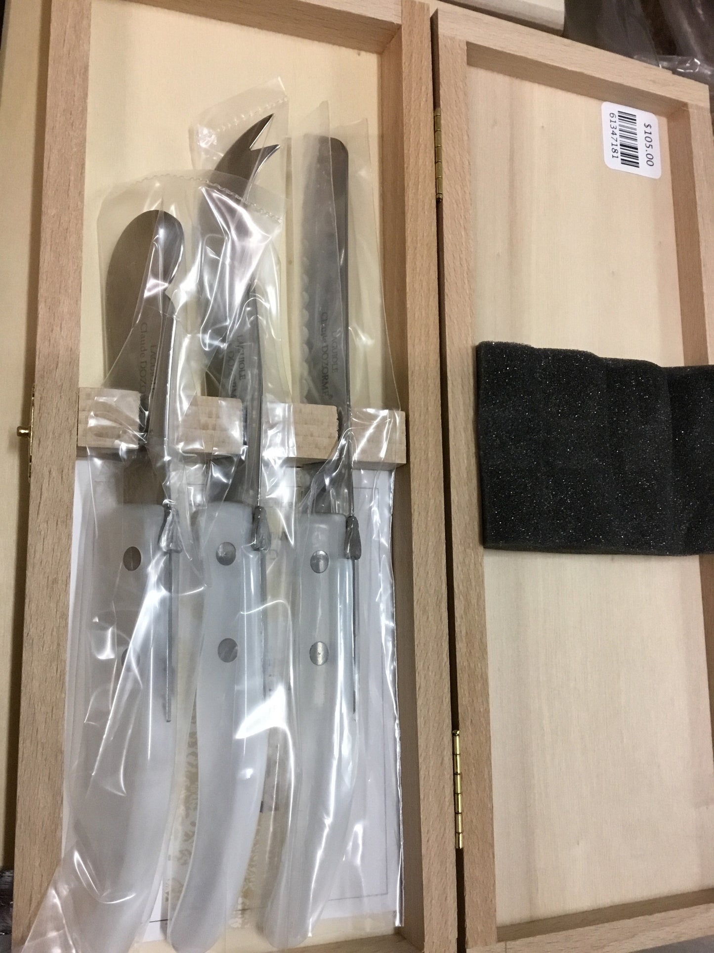 Claude Dozorme 3 Piece Breakfast Set
