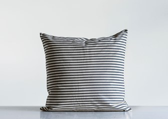 Striped Cotton Pillow