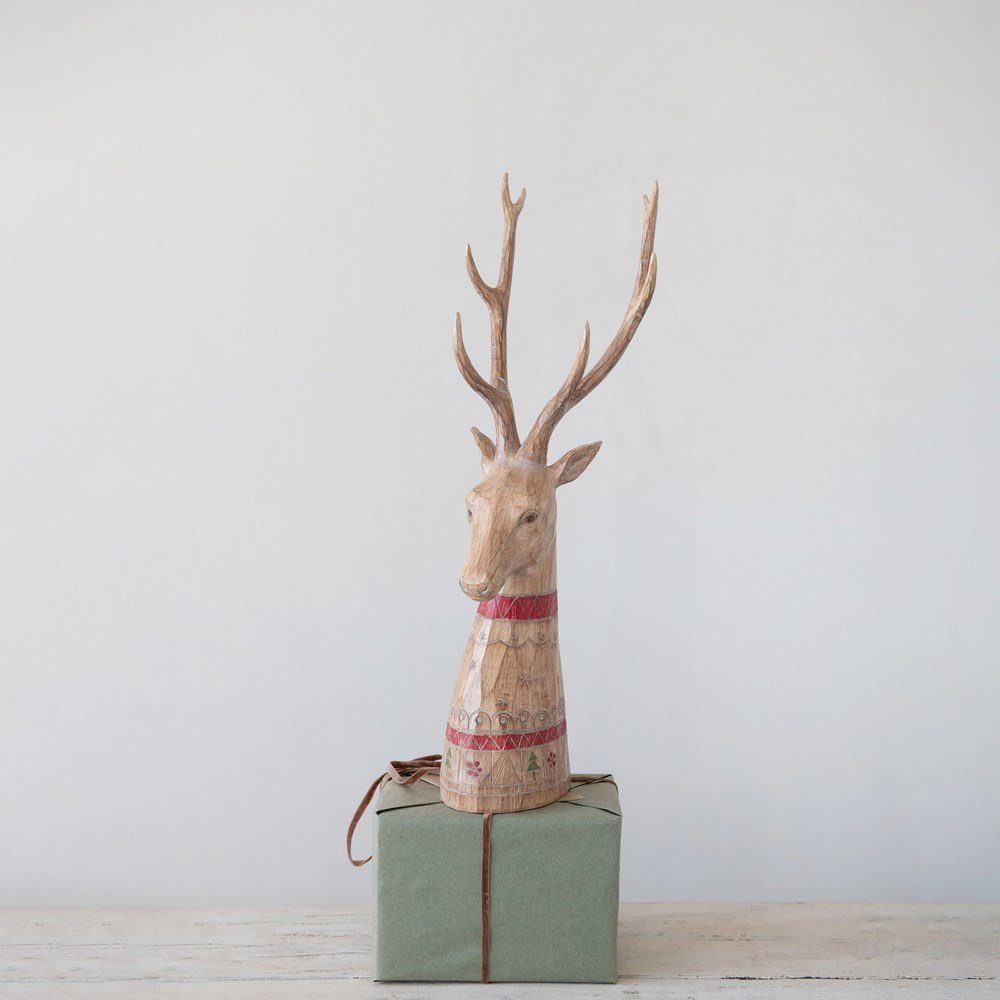Resin Deer Head