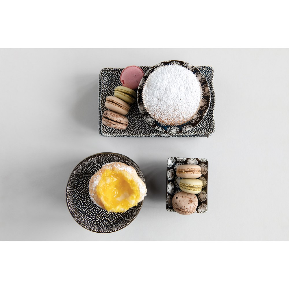 Midnight Blue Stoneware Rectangle Dishes