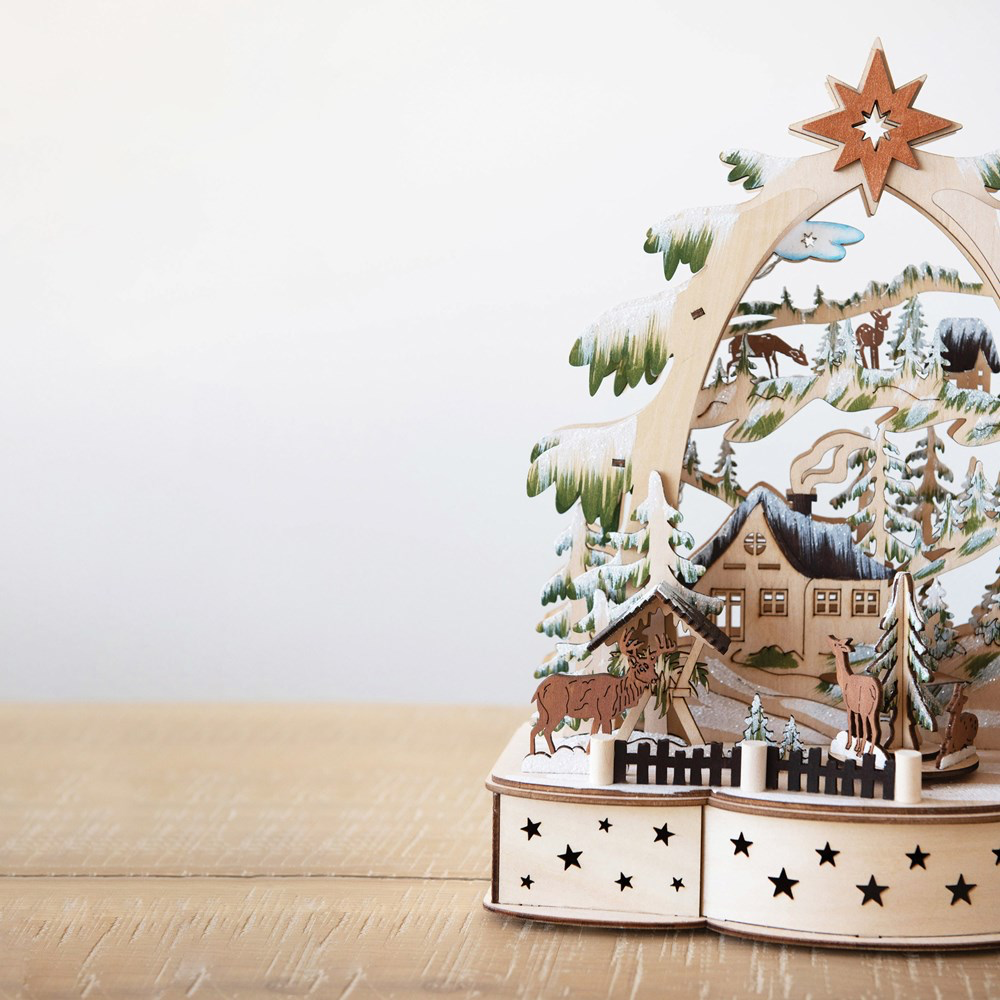 Village with Music Box