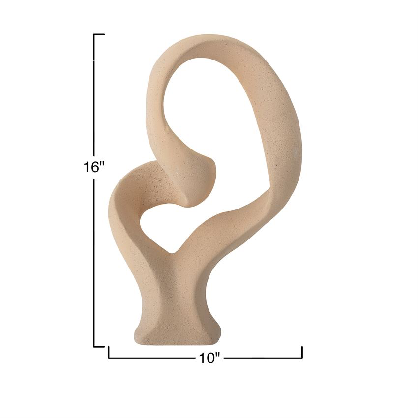 Stoneware Abstract Statue