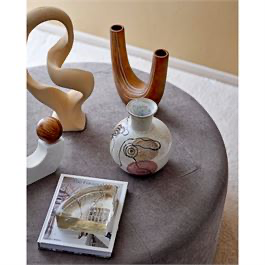 Stoneware Abstract Statue