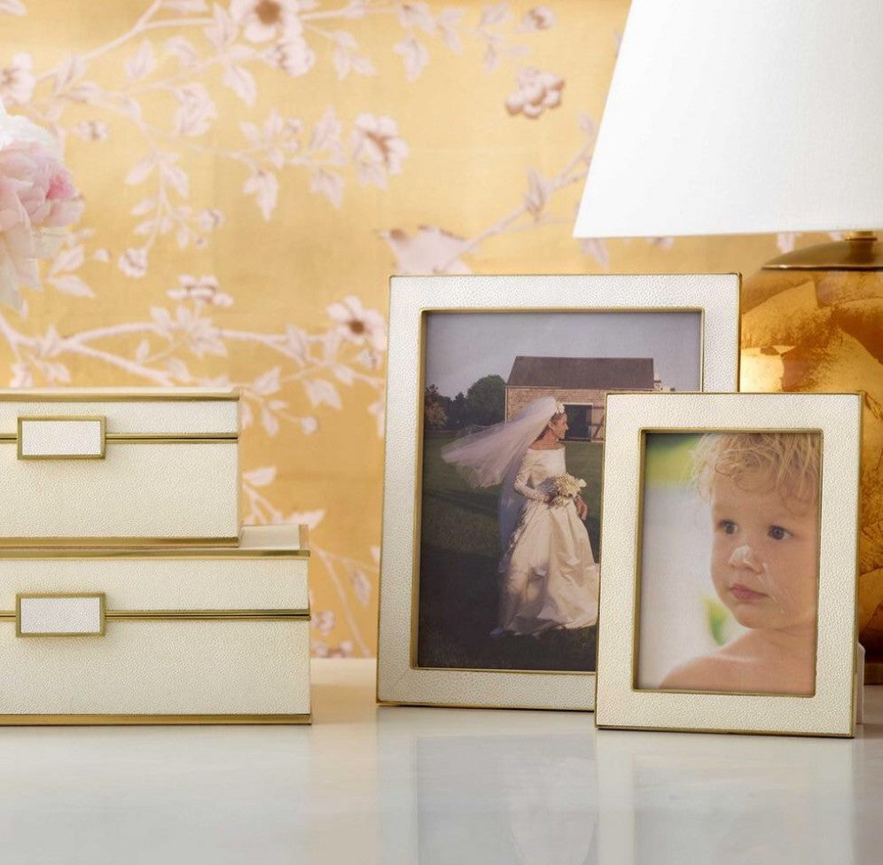 AERIN Classic Shagreen Frame
