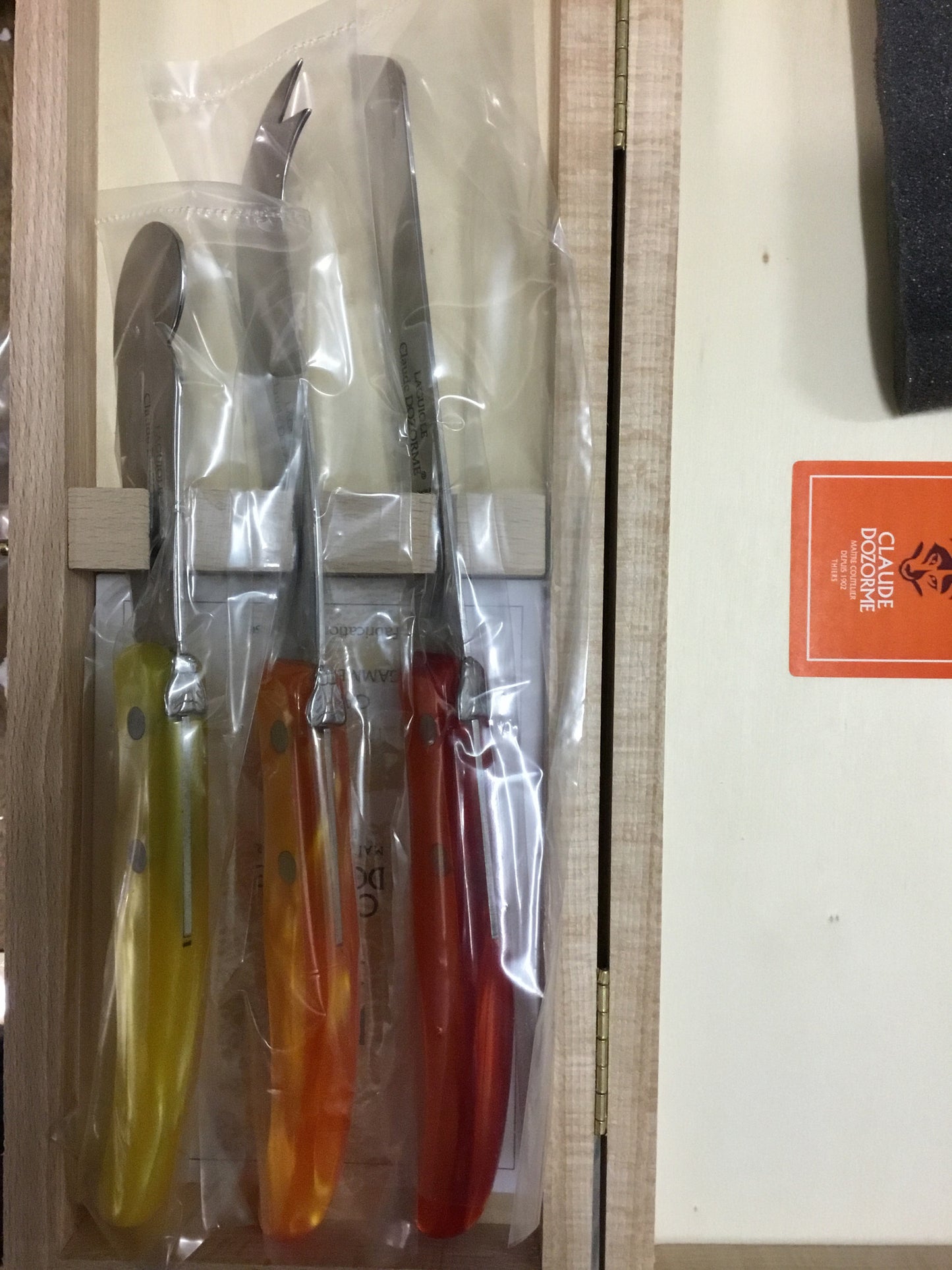 Claude Dozorme 3 Piece Breakfast Set