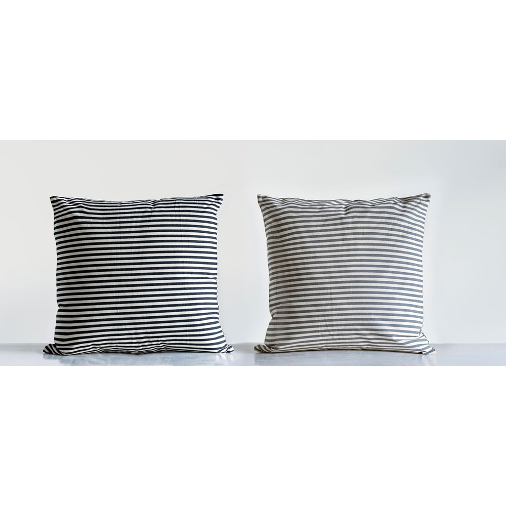 Striped Cotton Pillow