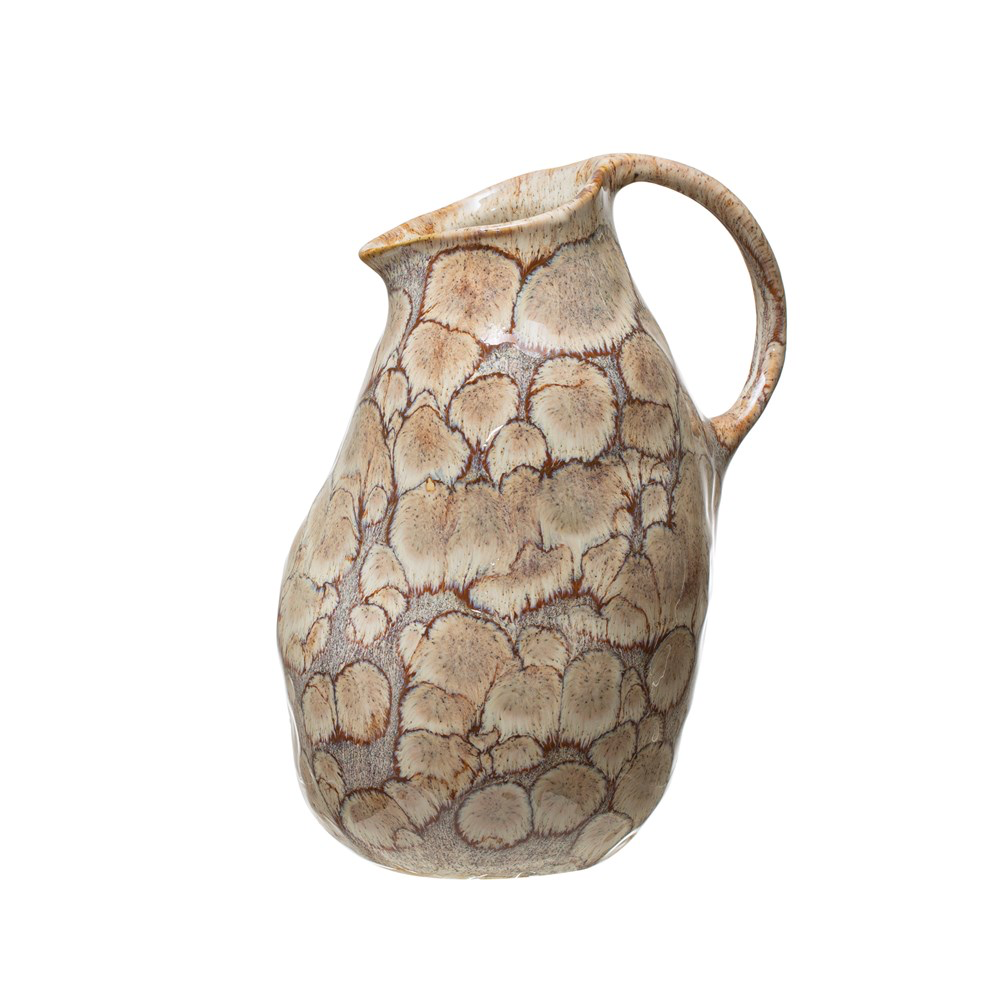 Decorative Stoneware Jug