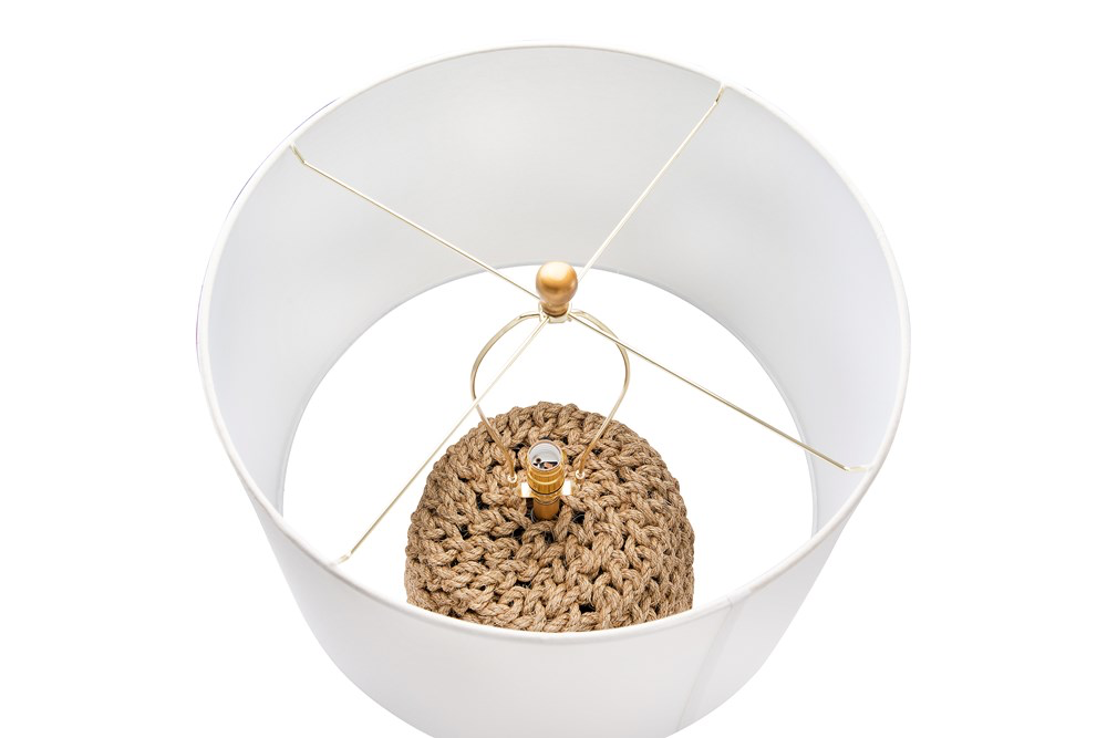 Jute Rope Table Lamp