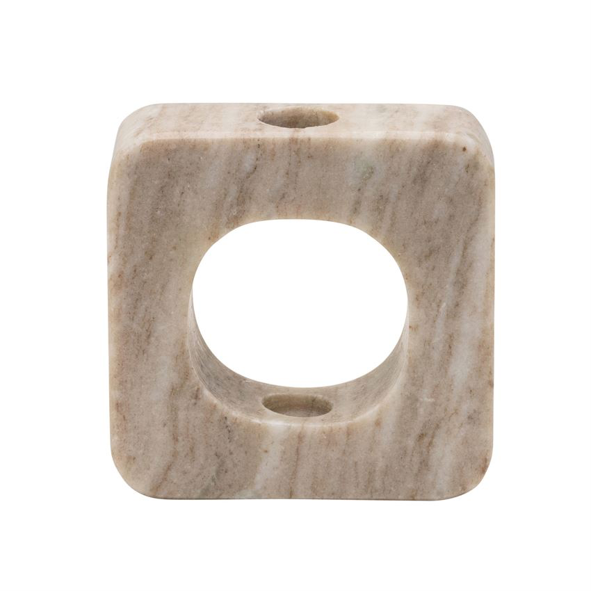 Marble open View Taper Holder