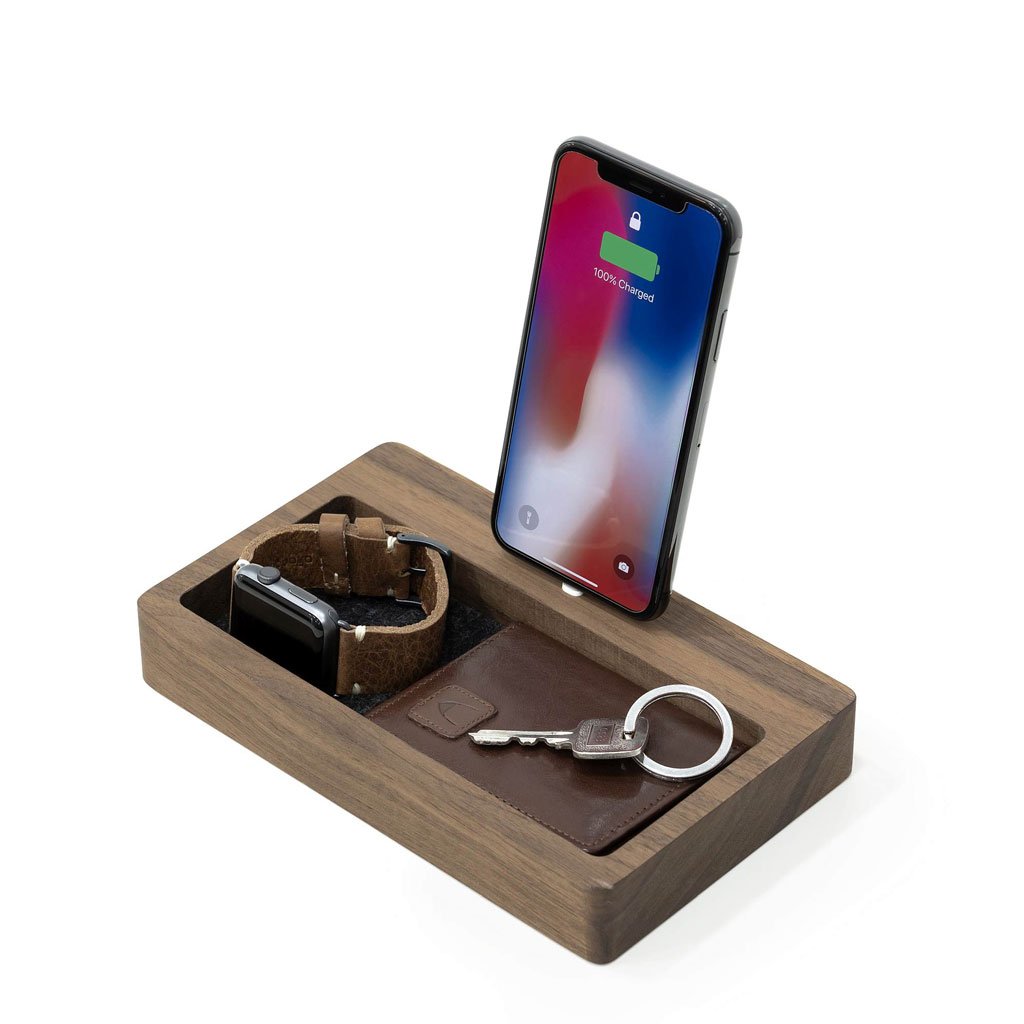 Walnut Charging Docks