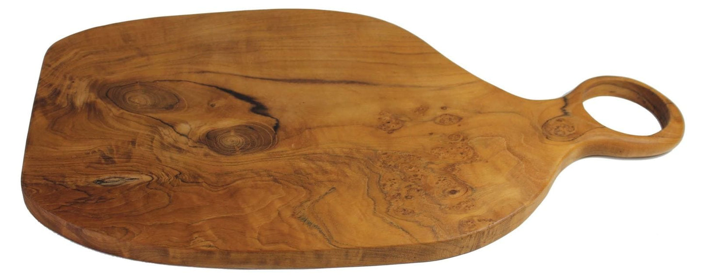 Teak Oval Board with Handle