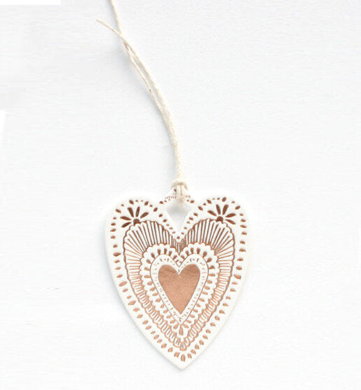 Rose Gold Heart