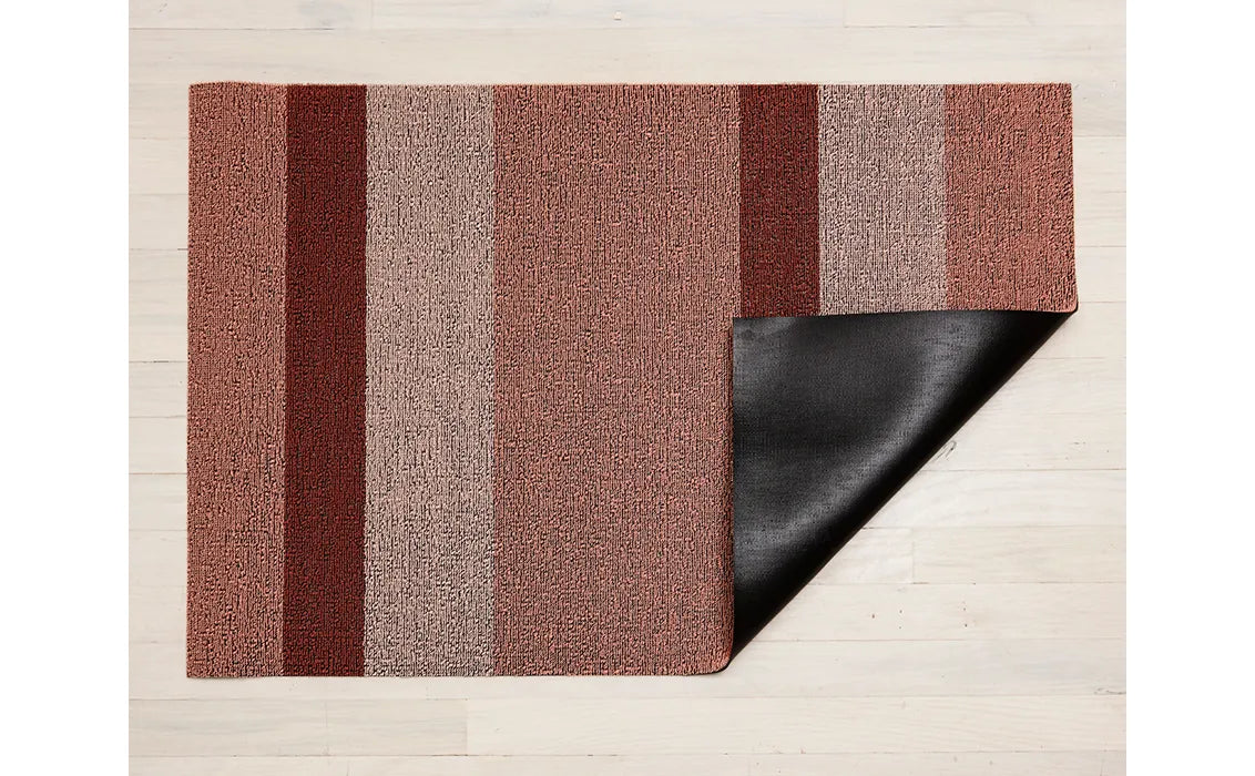 Bold Stripe Shag Mat