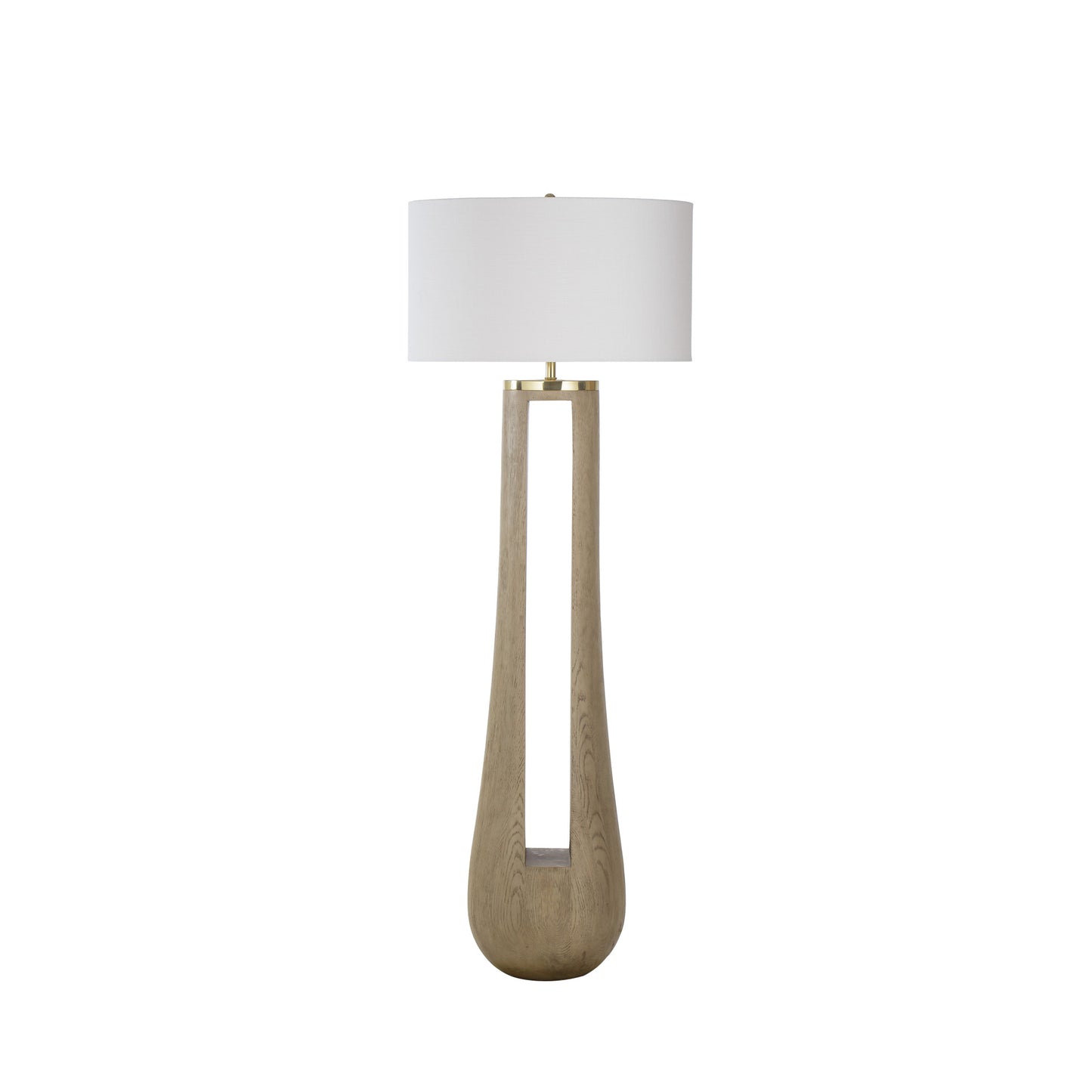 Gray Floor Lamp
