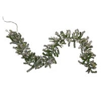 Flocked Garland
