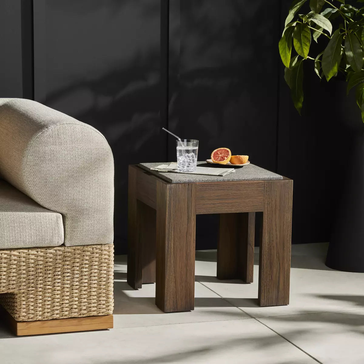 North Outdoor Side Table