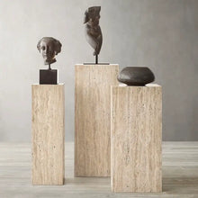 Load image into Gallery viewer, Manarola Travertine Pedestals
