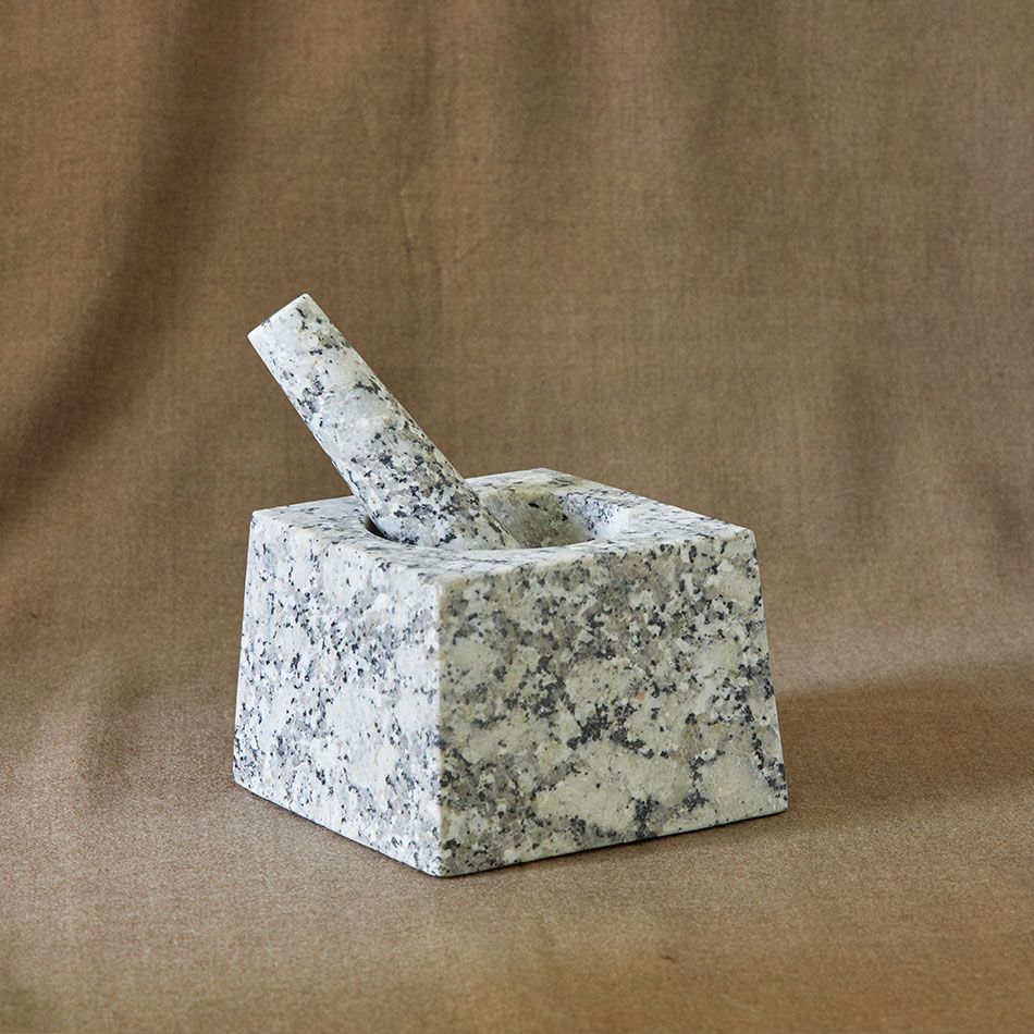 Modern Square Mortar & Pedestal