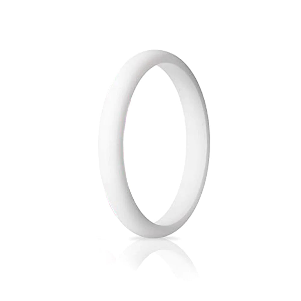 Plain Stackable Silicone Band