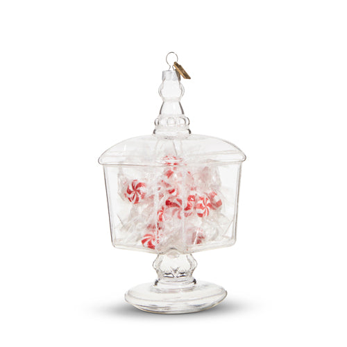 6.5" Christmas Candy Jar Ornament