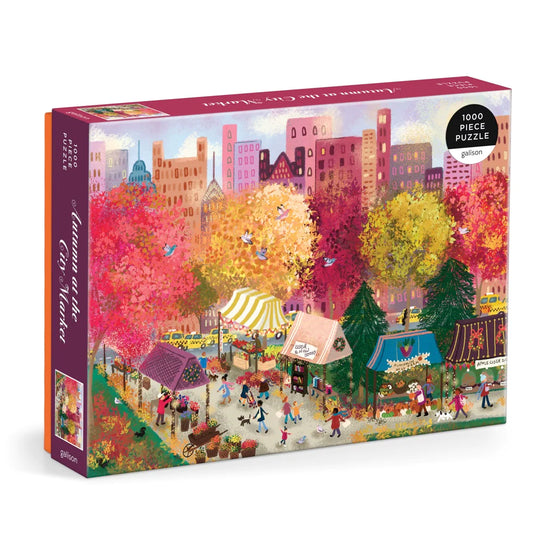 Autumn at the City Market Puzzle