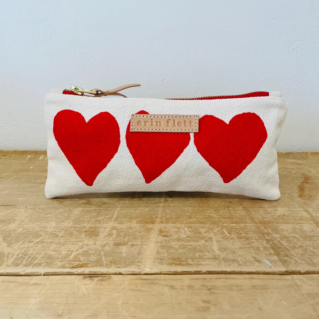 Heart Pencil Bag