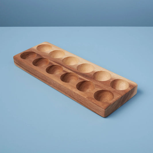 Acacia Egg Holder