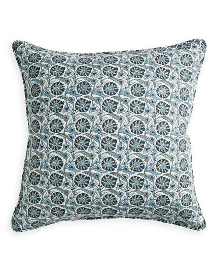 Instanbul Fresh Azure Linen Pillow