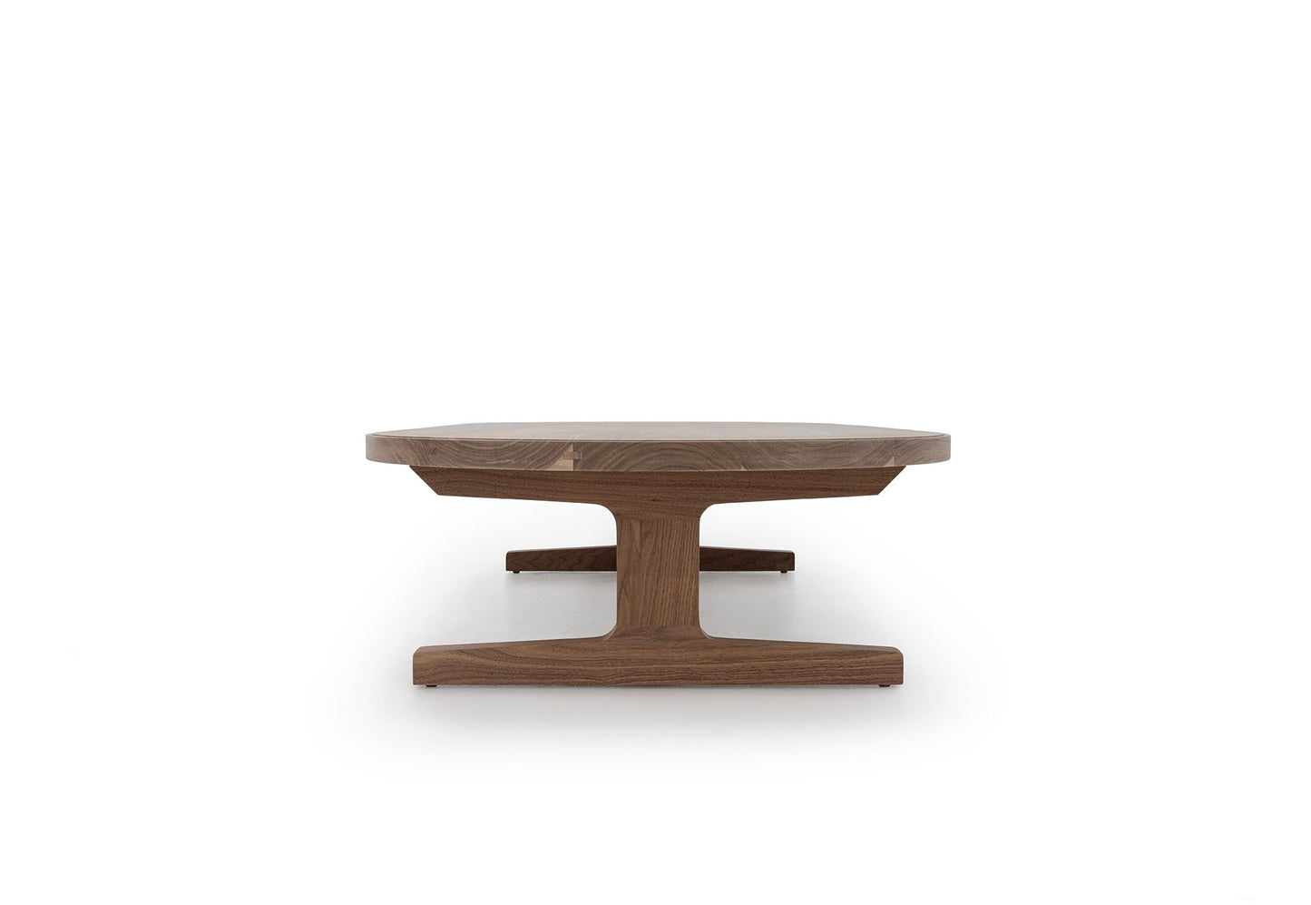 I Beam Oval Coffee Table