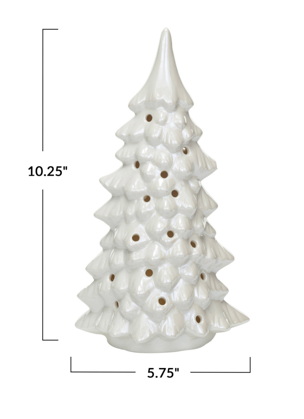 Stoneware LED Tree