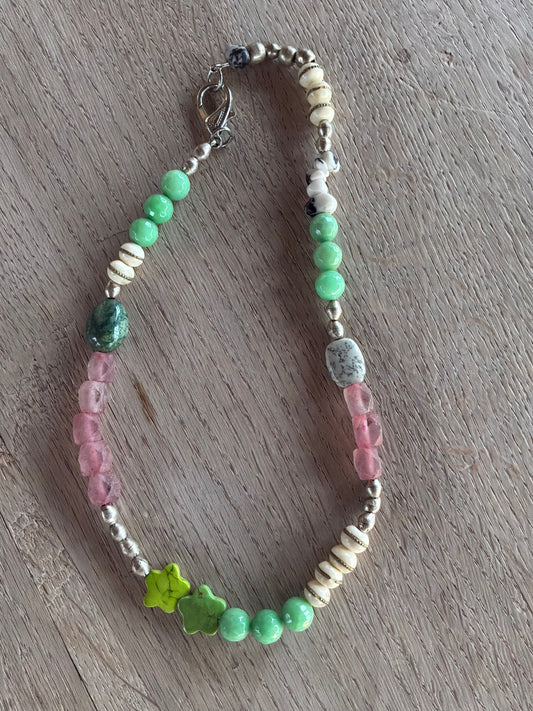 Handmade Vintage Beaded Necklace