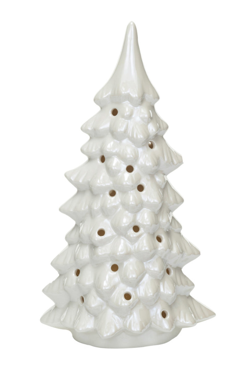 Stoneware LED Tree