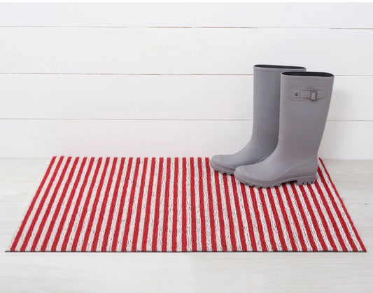 Breton Stripe Shag Mat