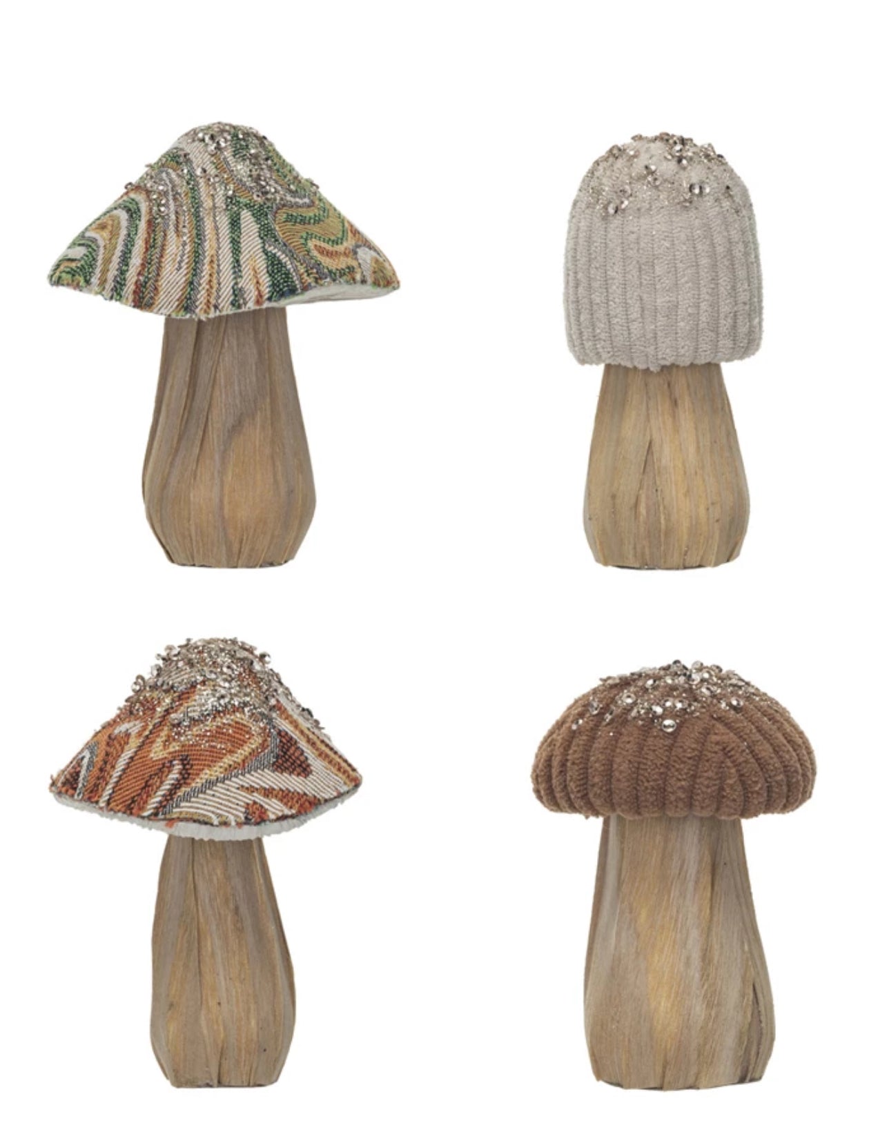 Fabric Topped Mushroom