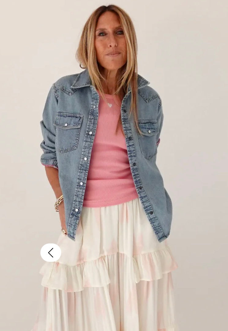 Western Pia Denim Shirt
