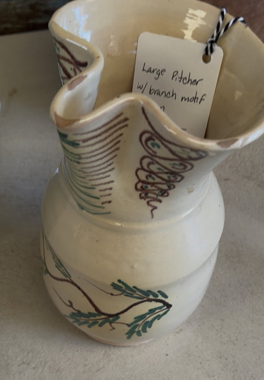 Large Italian Pitcher