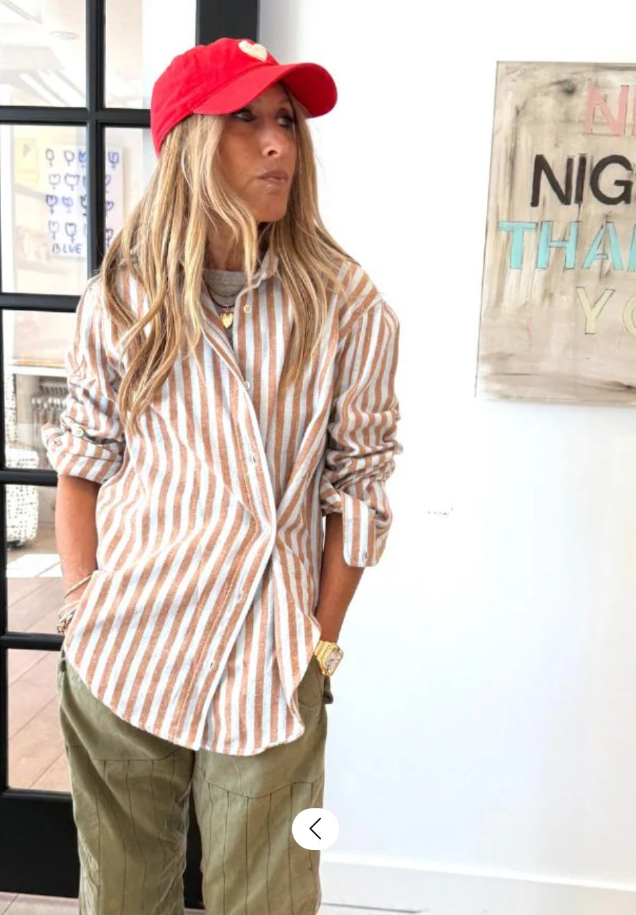 Jack Stripe Flannel Shirt