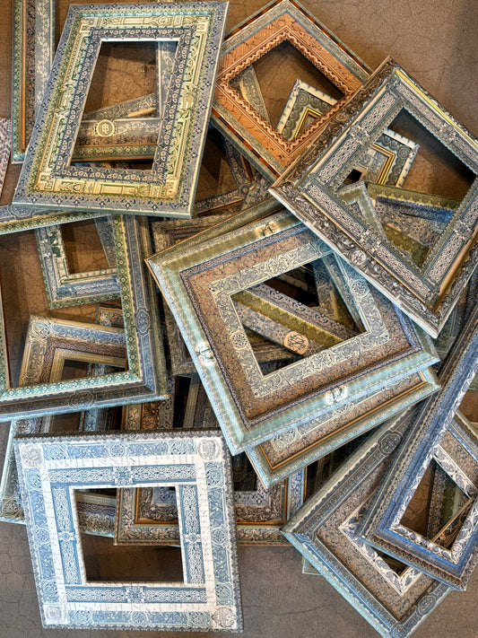 Antique French Paper Covered Frames