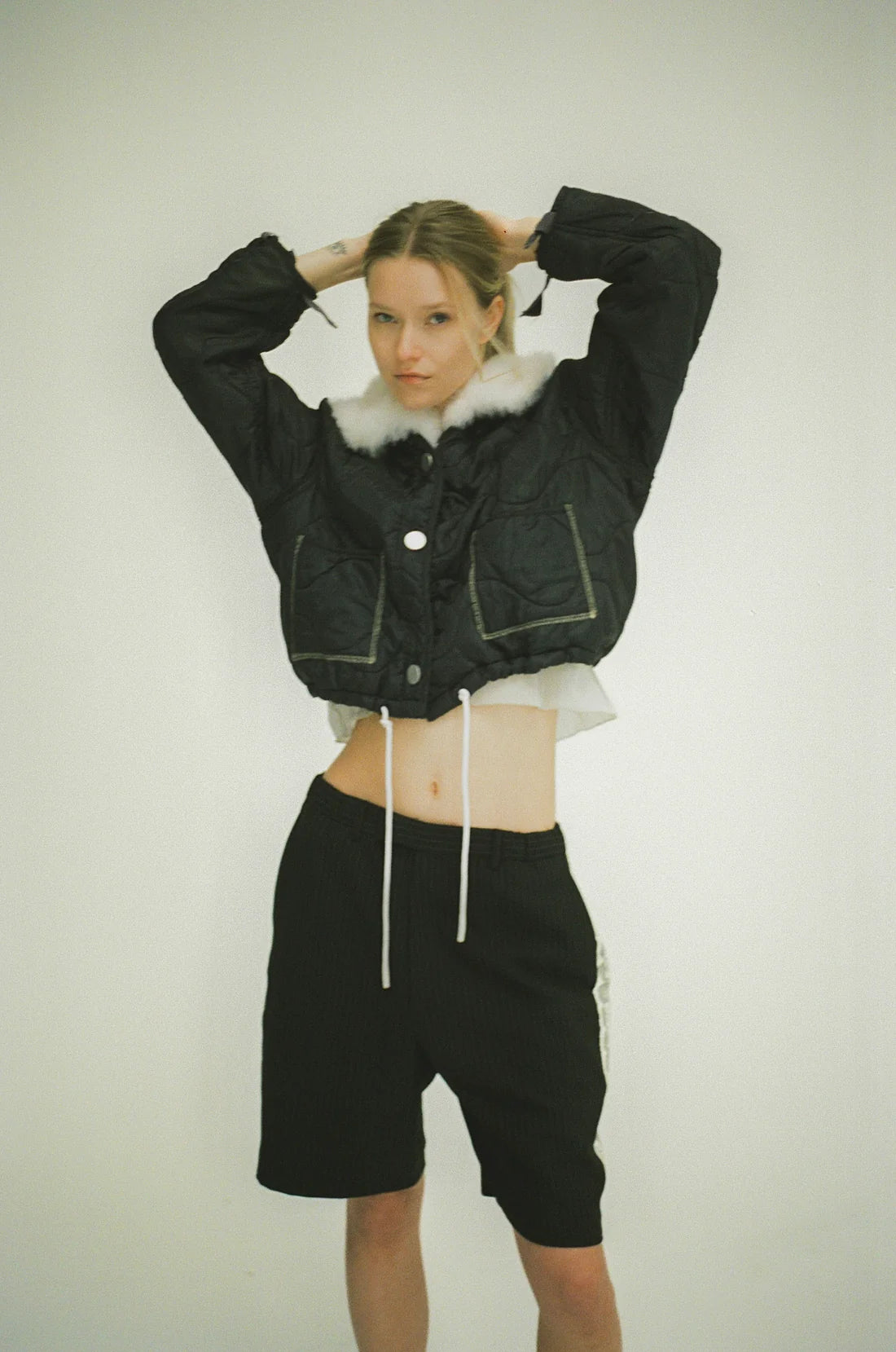 Military Liner Drawstring Green