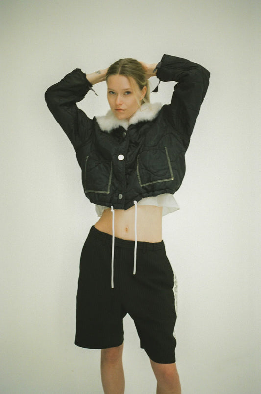 Military Liner Drawstring Green